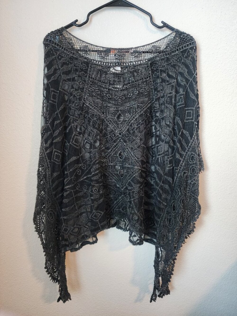 Origami by Vivien Crochet Topper Boho Whimsigoth Fairycore Artsy Festival